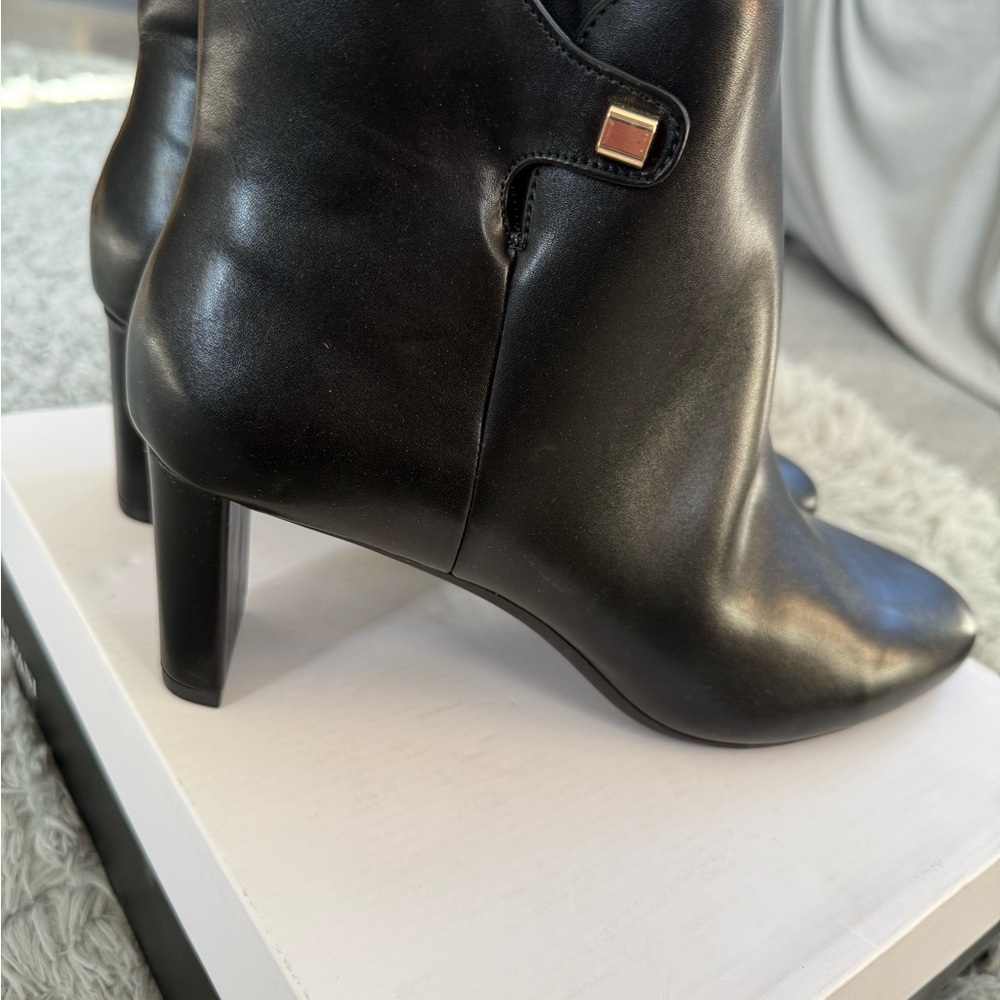 Alfani Sleek Black Heeled Boots